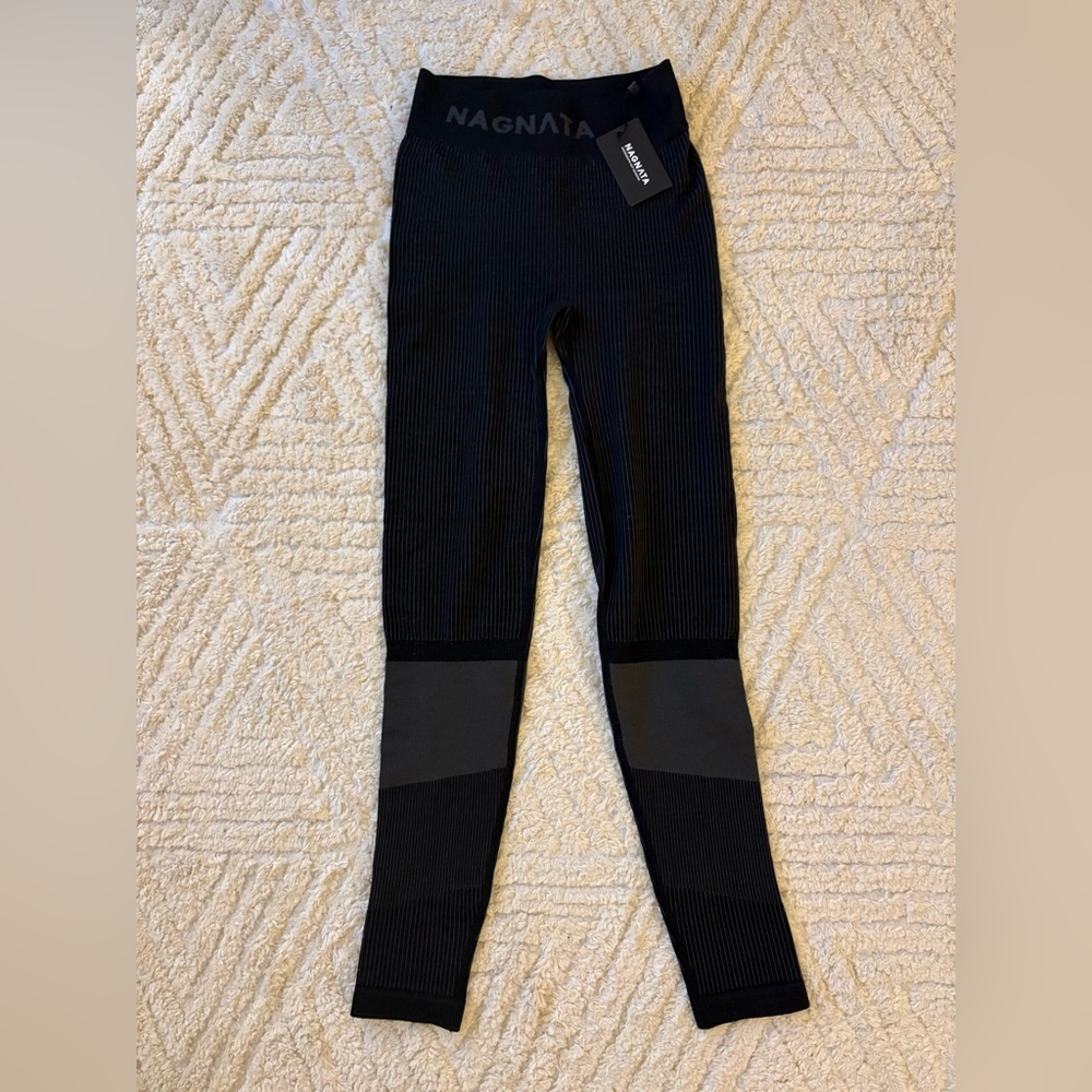 Nagnata Brand New Black/Charcoal Ballet Legging
